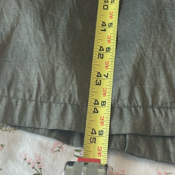 Jones New York metallic trench coat rain jacket - Picture 8 of 9